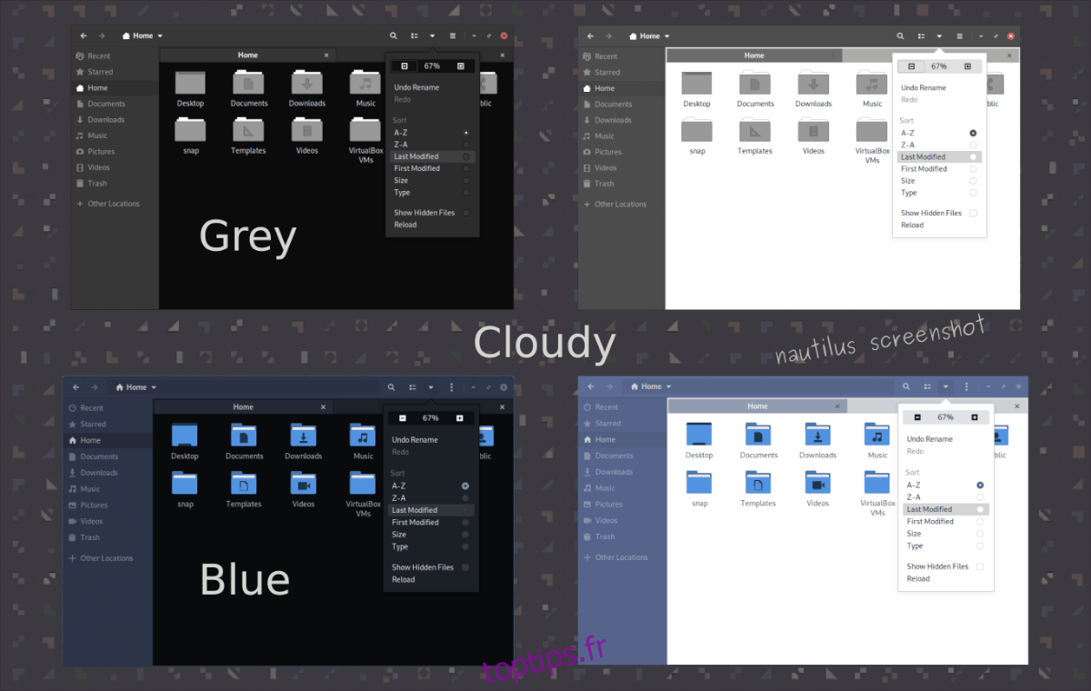 Comment installer le thème Cloudy GTK sur Linux