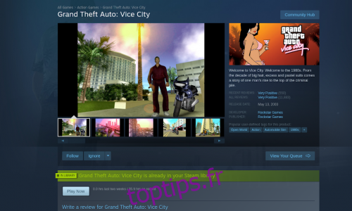 Comment jouer à GTA: Vice City sur Linux