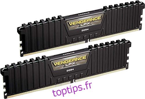 Corsair Vengeance LPX 16 Go (2x8 Go) DDR4 DRAM 3000MHz C15 Desktop Memory Kit - Noir (CMK16GX4M2B3000C15)