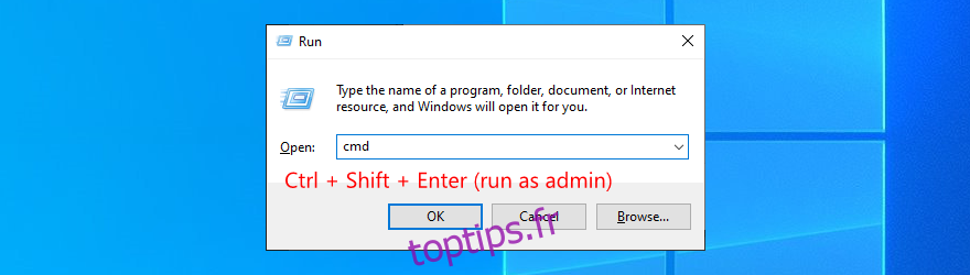 Windows 10 montre comment exécuter l'invite de commande en tant qu'administrateur