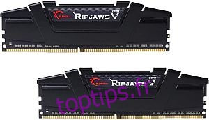 G.Skill RipJaws V Series 16 Go (2 x 8 Go) SDRAM 288 broches PC4-28800 DDR4 RAM pour Ryzen