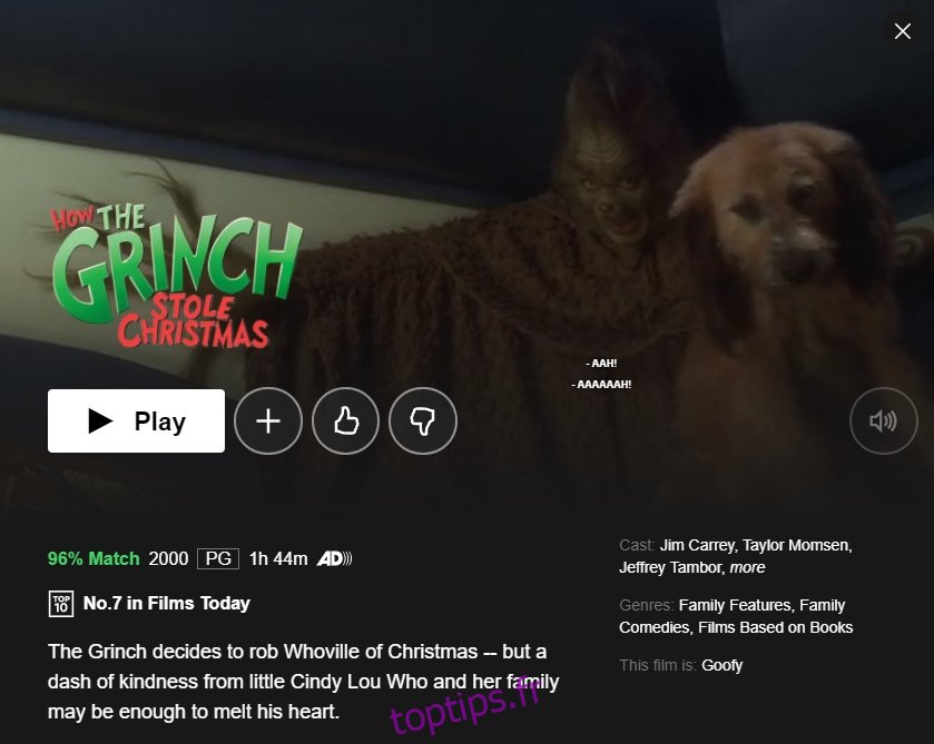 Regardez The Grinch sur Netflix