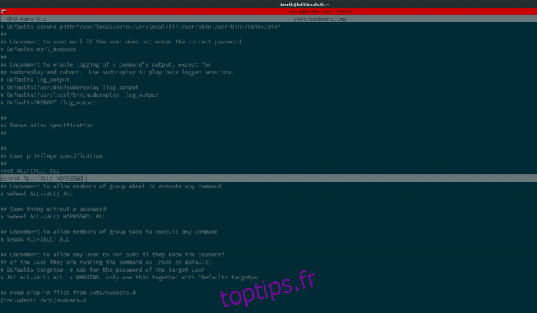 run sudo without password run sudo without password