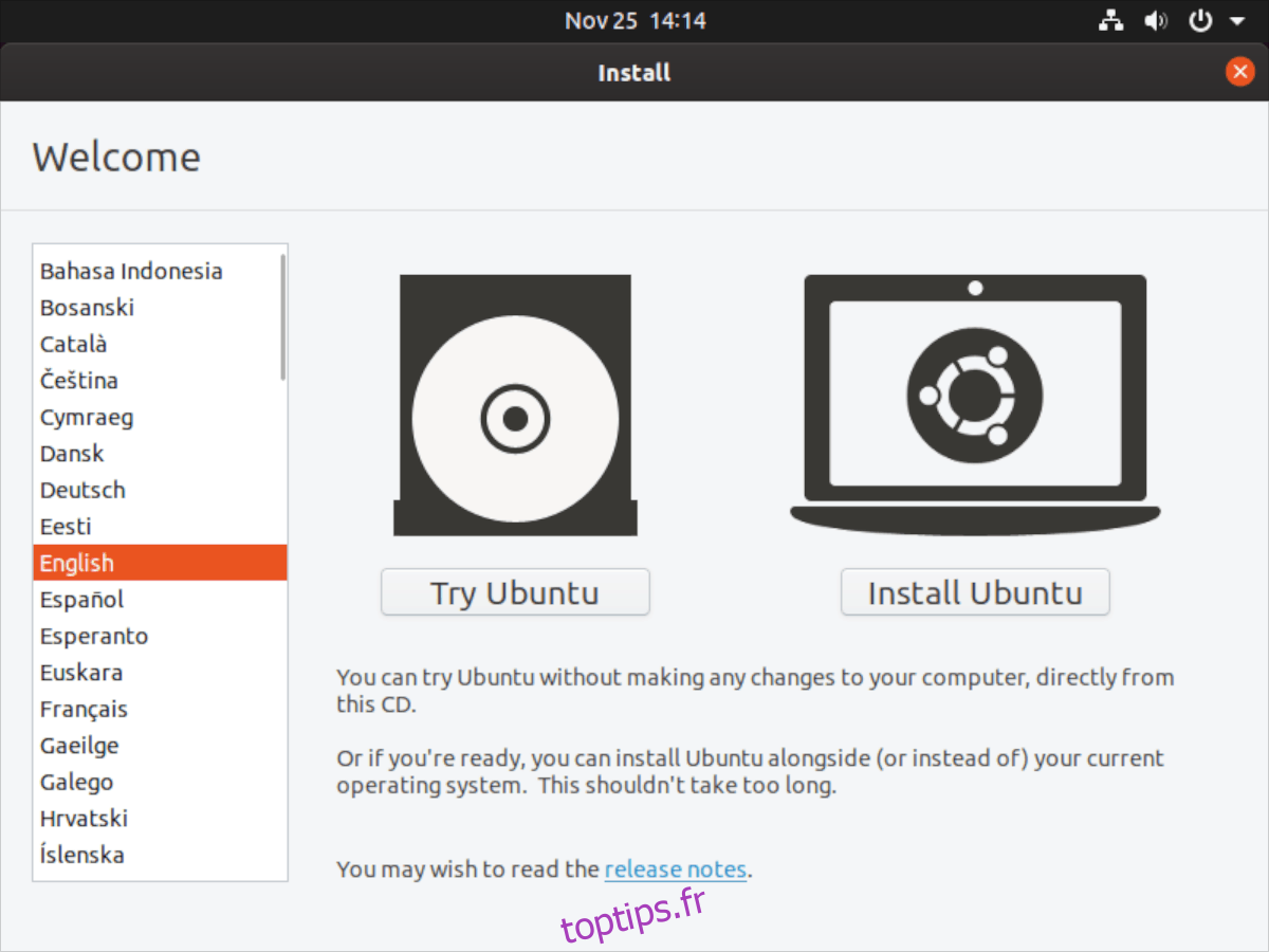Comment transformer Ubuntu en version roulante