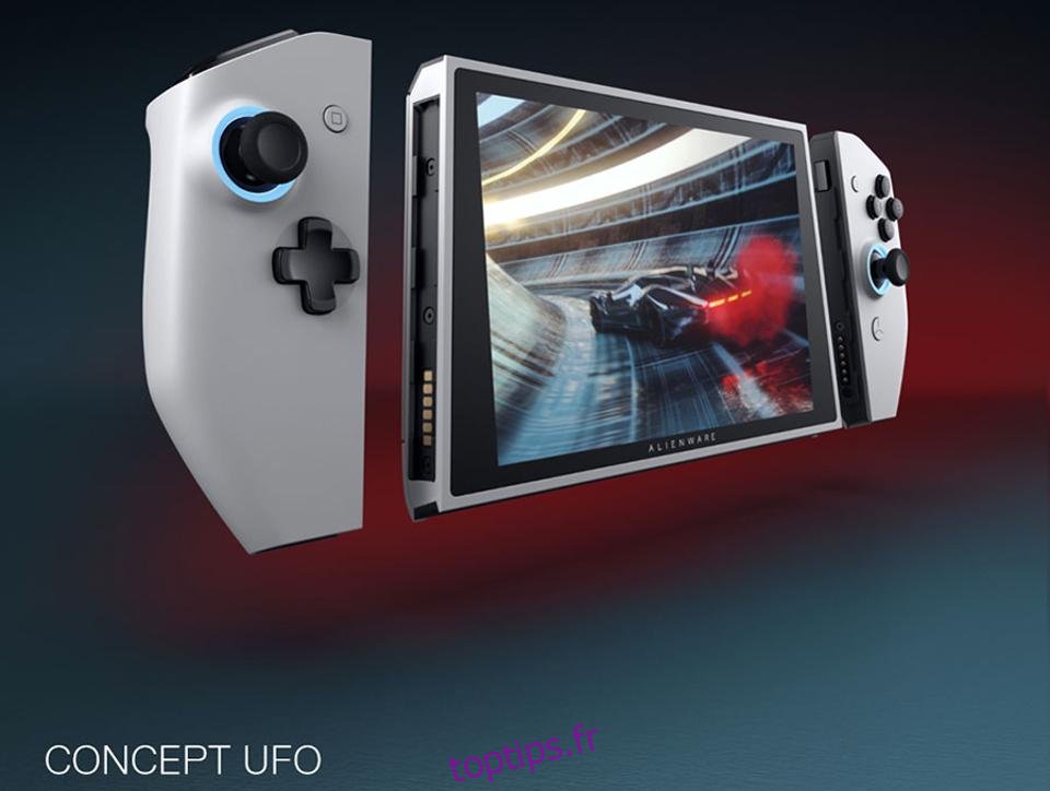 Tablette portable Alienware UFO Concept