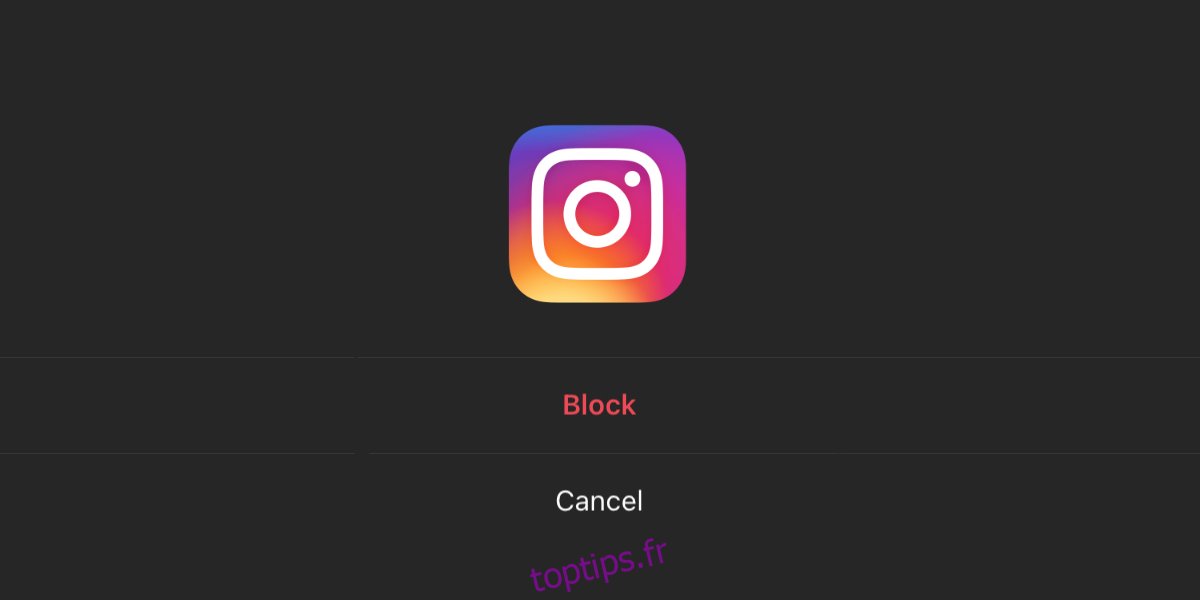 Que se passe-t-il lorsque vous bloquez quelqu'un sur Instagram