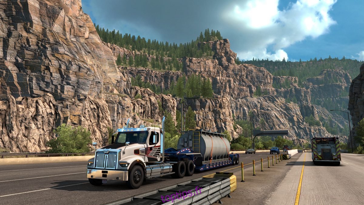 American Truck Simulator sur Linux