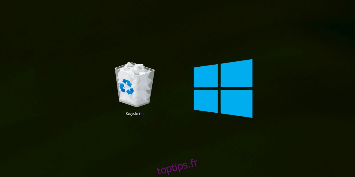 Éléments supprimés de Windows 10 manquants dans la corbeille
