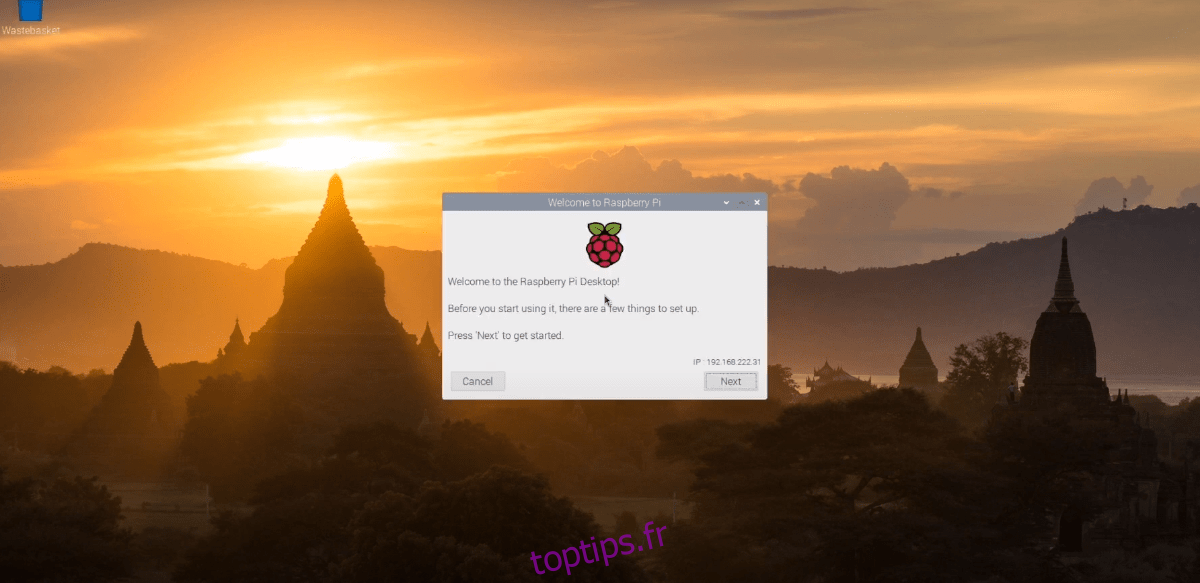 iinstall Raspberry Pi OS avec le bureau