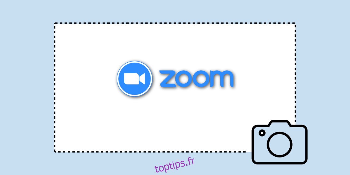 Capture d'écran de la réunion Zoom