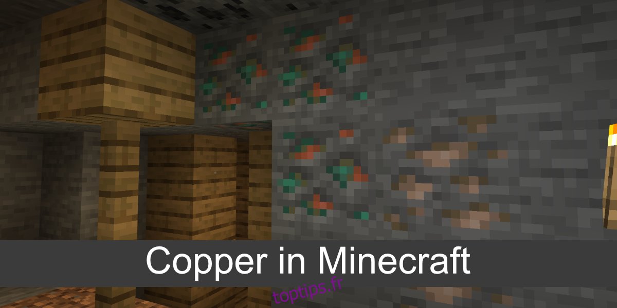 cuivre dans minecraft