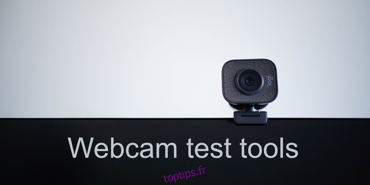 outils de test de webcam