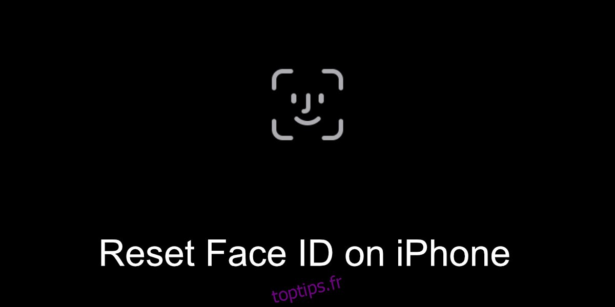 réinitialiser Face ID sur iPhone