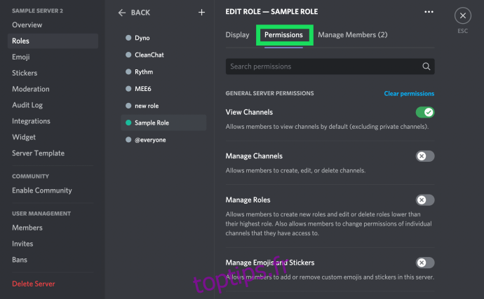 Comment Ajouter Gérer Et Supprimer Des Rôles Dans Discord Toptipsfr