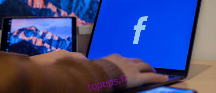 Comment réparer une erreur de compte Facebook temporairement indisponible