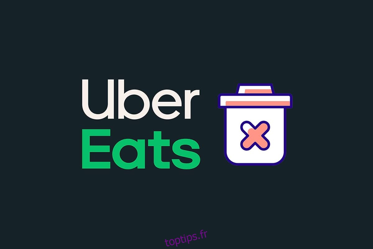 Comment supprimer un compte Uber Eats