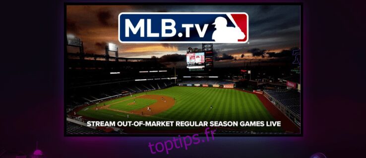 Comment changer votre emplacement sur MLB TV