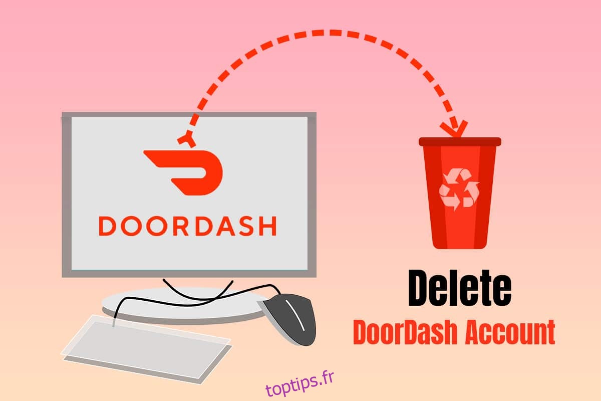 Comment supprimer un compte DoorDash