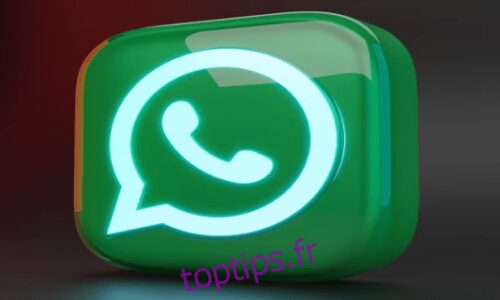 Comment supprimer un message dans WhatsApp