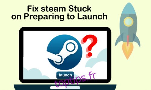 Correction de Steam bloqué lors de la préparation du lancement dans Windows 10