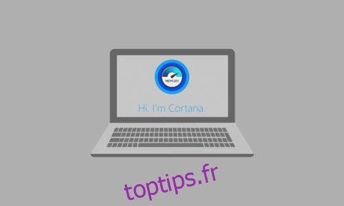 Correction de Cortana prenant de la mémoire sur Windows 10