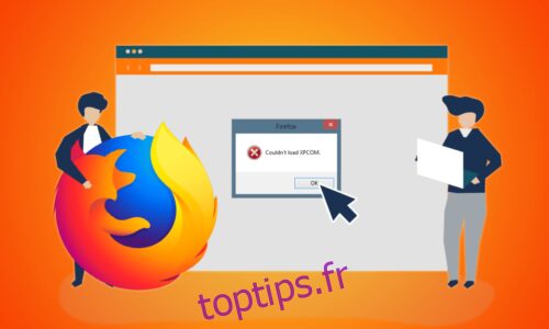 Correction de Mozilla Firefox n’a pas pu charger l’erreur XPCOM sous Windows 10