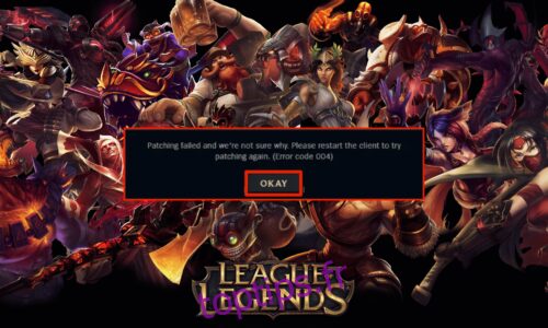 Correction de l’erreur 004 de League of Legends dans Windows 10