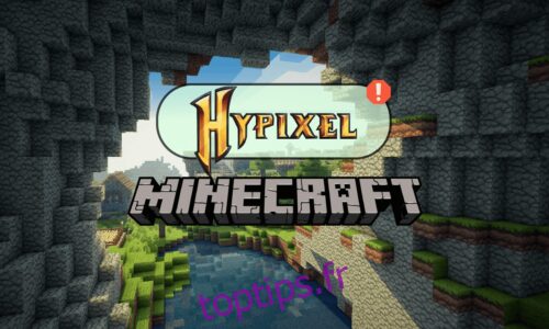 Correction de l’impossibilité de localiser la connexion au serveur et aux cartes Hypixel Minecraft