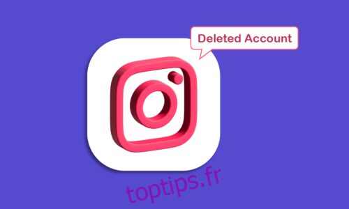 Comment savoir si Instagram a supprimé votre compte