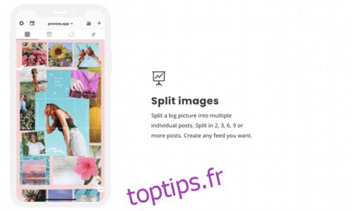 15 meilleures applications Instagram Grid Makers / Image Splitter pour un flux esthétique
