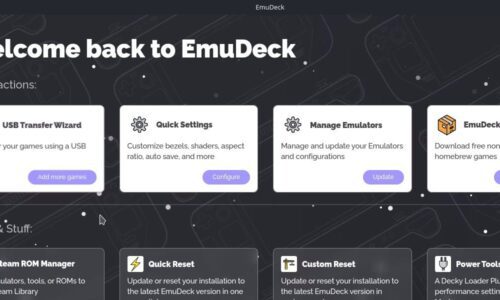 Comment jouer à des jeux émulés sur votre Steam Deck avec EmuDeck