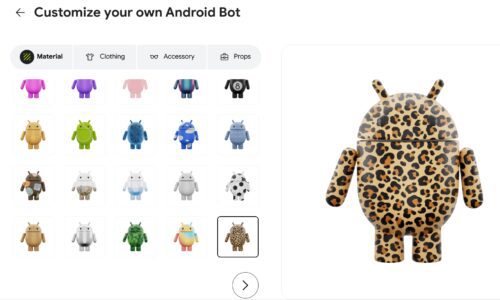 Vous pouvez désormais créer votre propre mascotte Android personnalisée